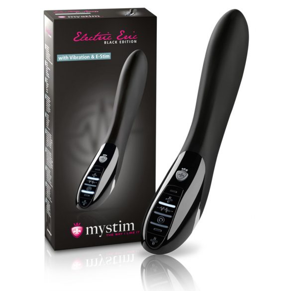 mystim Black Edition Electric Eric - elektriskais stimulācijas vibrators