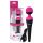 PalmPower Wand - Rechargeable Massage Vibrator (Pink-Black)