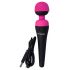 PalmPower Trollstav - uppladdningsbar massager vibrator (rosa-svart)