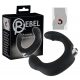 Vibrator prostatic curbat Rebel (negru)