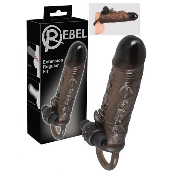 Rebelle Régulier - gaine vibrante (19cm)