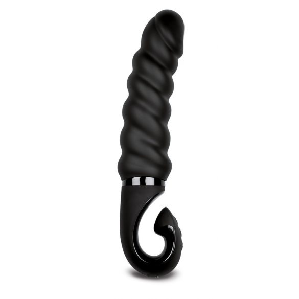 Vibratore in silicone impermeabile e ricaricabile Gvibe G-jack 2 (nero)