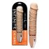 Infinity Desire - Vibrator din silicon cu 10 ritmuri (natural)