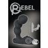 Rebel - prostata vibrator, svart