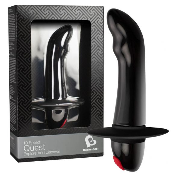 Quest - 10 Rhythmus Anfänger Prostata Vibrator (schwarz)