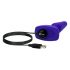 b-Vibe Trio - 3-motorige anale vibrator (paars)