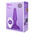 b-Vibe trio - vibrator anal cu 3 motoare (mov)