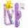 SMILE Push - Lever Action Clitoral Vibrator (Purple)