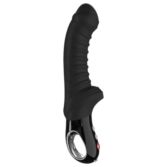 Fun Factory Tiger G5 - waterproof ribbed G-spot vibrator (black)