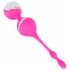 SMILE Love Bal - vibrerende Kegel-bal (roze)