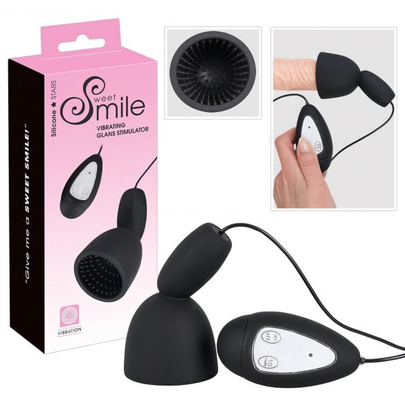 SMILE Glans - stimulateur pour gland (noir)