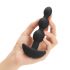 b-Vibe - vibrator anal cu trei bile, reîncărcabil (negru)