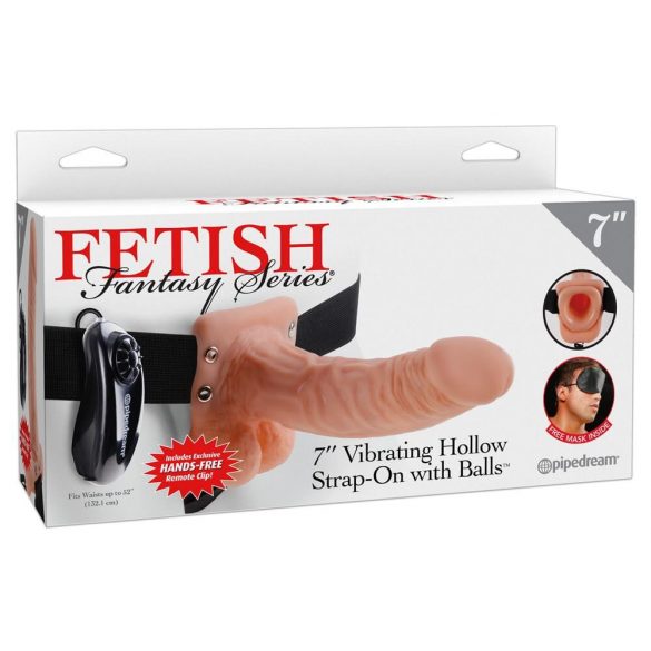 Fetish Strap-on 7 - opzetbare vibrator (natuurlijk)