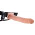 Fétiche Strap-on 11 - vibromasseur attachable (naturel)