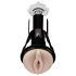 PDX Suction Vibrating Pussy Masturbator (Black)