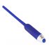 Vibratore uretrale in silicone cavo You2Toys - blu (7mm)