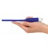 Vibratore uretrale in silicone cavo You2Toys - blu (7mm)