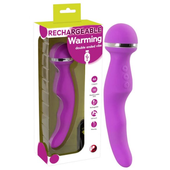 You2Toys - Warming - Vibromasseur chauffant rechargeable (rose)