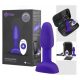 b-Vibe Rimming - Rotating Beaded Anal Vibrator (Purple)