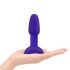 Vibratore anale b-Vibe Rimming con perline rotanti (viola)