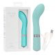 Sassy Pillow Talk - Rechargeable G-Spot Vibrator (Turquoise)