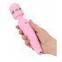 Vibrator masaj Pillow Talk Cheeky Wand - cu acumulator (roz)