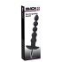 Black Velvet - Rechargeable 5-Bead Anal Vibrator (Black)