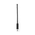 You2Toys - DILATOR - dlhý silikónový vibrátor na močovú trubicu - čierny (8 - 11 mm)