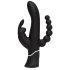 Happyrabbit Triple - Vibromasseur rechargeable à double stimulation (noir)