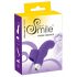 SMILE Finger - Wavy Silicone Finger Vibrator (Purple)