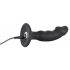 Velours Noir - Vibromasseur Anal Rechargeable (Noir)