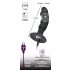 Velours Noir - Vibromasseur Anal Rechargeable (Noir)