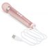 Le Wand Petite - exklusives, akkubetriebenes Massage-Vibrator (Rosa-Gold)