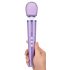 Le Wand Petite - exklusiv, akkubetriebener Massager-Vibrator (lila)