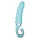 Gvibe G-jack 2 - vibrateur en silicone rechargeable et étanche (turquoise)