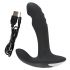 Rebel - Battery-Powered Rotating Bead Prostate Massager Vibrator (Black)