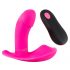 Vibratore ricaricabile con telecomando SMILE Panty per slip (rosa)