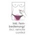 SMILE Slip - oplaadbare, draadloze opzetbare vibrator (roze)