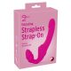 You2Toys Vibrating Strapless Strap-On - připínací vibrátor bez upevňovacího pásu (růžový)