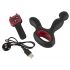 You2Toys Massager - Akkubetriebener, rotierender, beheizter Prostata-Vibrator (schwarz)