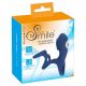 Mansjetta vibrante per pene SMILE Couple con batteria ricaricabile (blu)