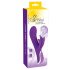 SMILE Rotatif Turbo - vibromasseur rechargeable avec tête rotative (violet)