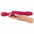 Javida Thrusting - 3-i-1 massager vibrator (röd)