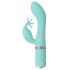 Pillow Talk Kinky - Vibromasseur Point G à deux moteurs, rechargeable (turquoise)