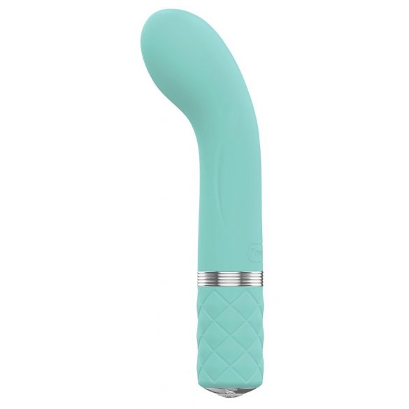 Pillow Talk Racy - wiederaufladbarer, schlanker G-Punkt-Vibrator (türkis)