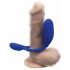 BeauMents Flexxio - vibromasseur couple rechargeable à deux moteurs (bleu)