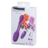 BeauMents Flexxio - Wireless Rechargeable Dual Motor Couple's Vibrator (Purple)