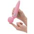 Pillow Talk Sultry - grelni, 2-motorni vibrator (roza)