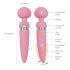 Pillow Talk Sensuale - vibratore riscaldante con 2 motori (rosa)