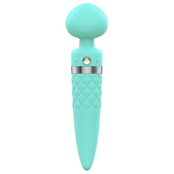 Pillow Talk Sultry - Warming Massage Vibrator (Turquoise)